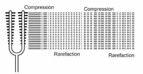 compressions and rarefactions