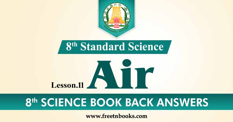8th-Std-Science-Book-Back-Answers in English Lesson-11