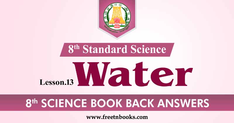 8th-Std-Science-Book-Back-Answers in English Lesson-13