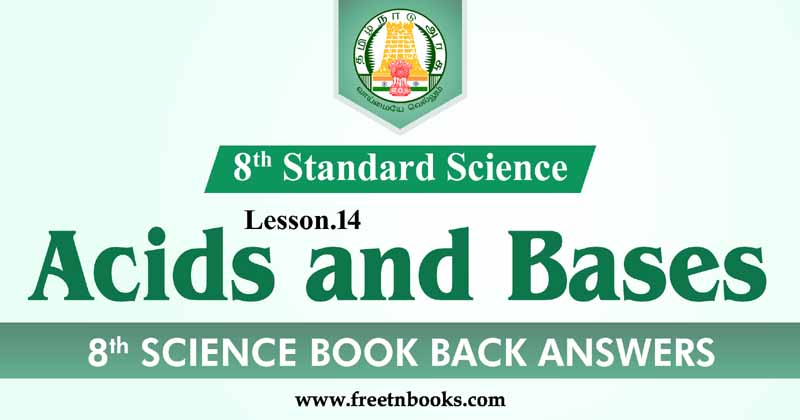 8th-Std-Science-Book-Back-Answers in English Lesson-14