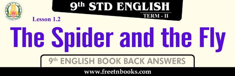  The Spider and the Fly Book Back Answers 