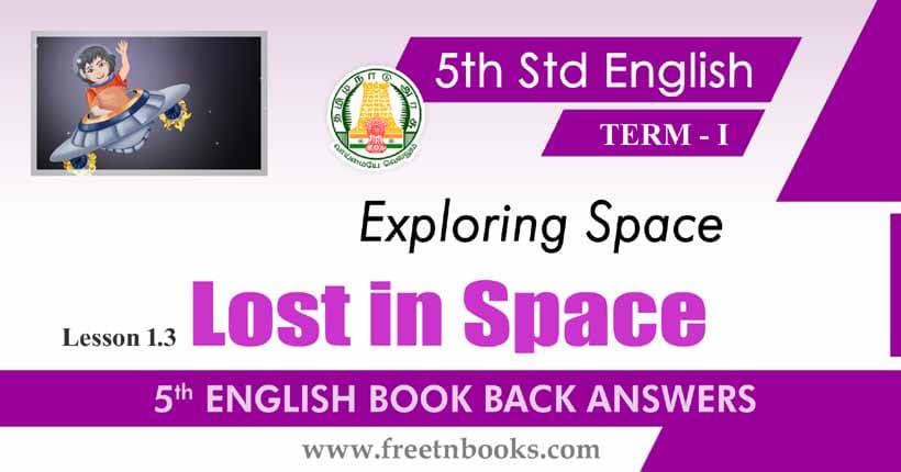Lost in Space Book Back Answer