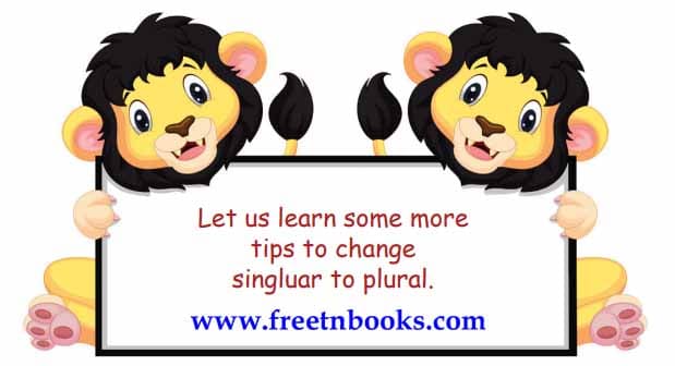Trip to My Grand Parents Village - singluar to plural