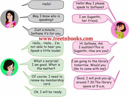 Mother Nature - Let us see how to speak over phone