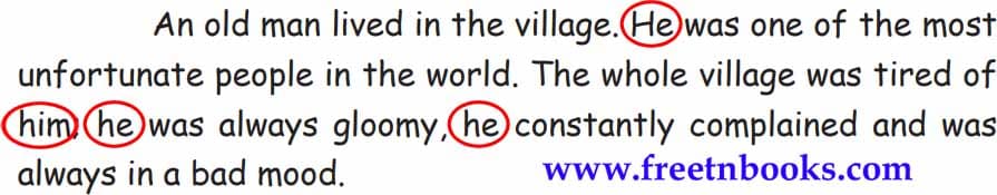 The New Start - Circle the pronouns