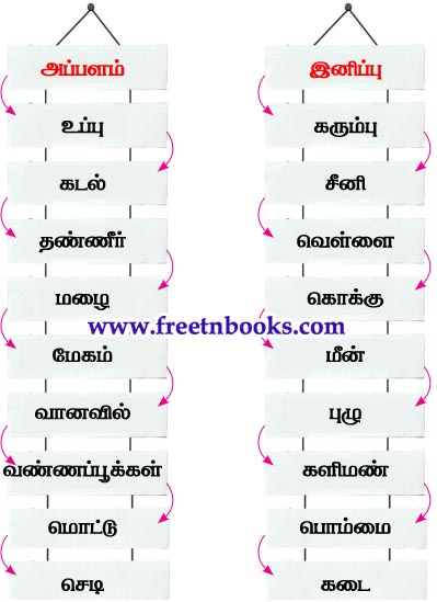 3rd Standard Tamil Lesson - poongaavil oru naal - thodarbudaiya sorkalai ezhuthuga b