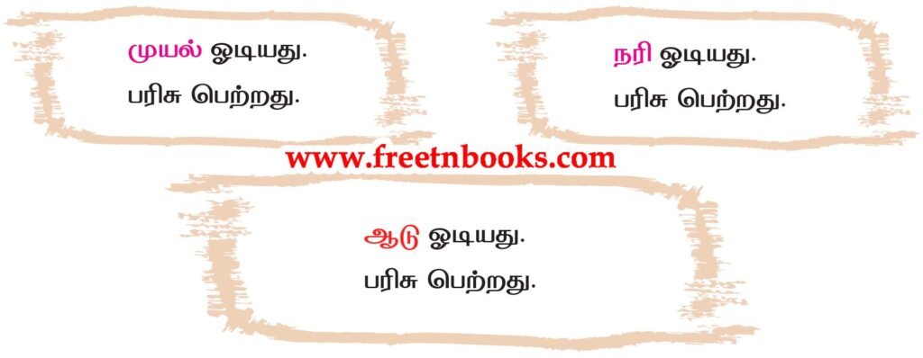 2nd Standard Tamil Lesson Mazhaiye Vaa - oru sollai maatri ezhuthuga